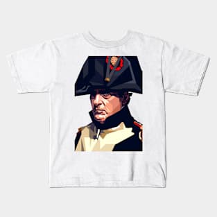 Napoléon Bonaparte Geometric Skin tone Portrait Kids T-Shirt